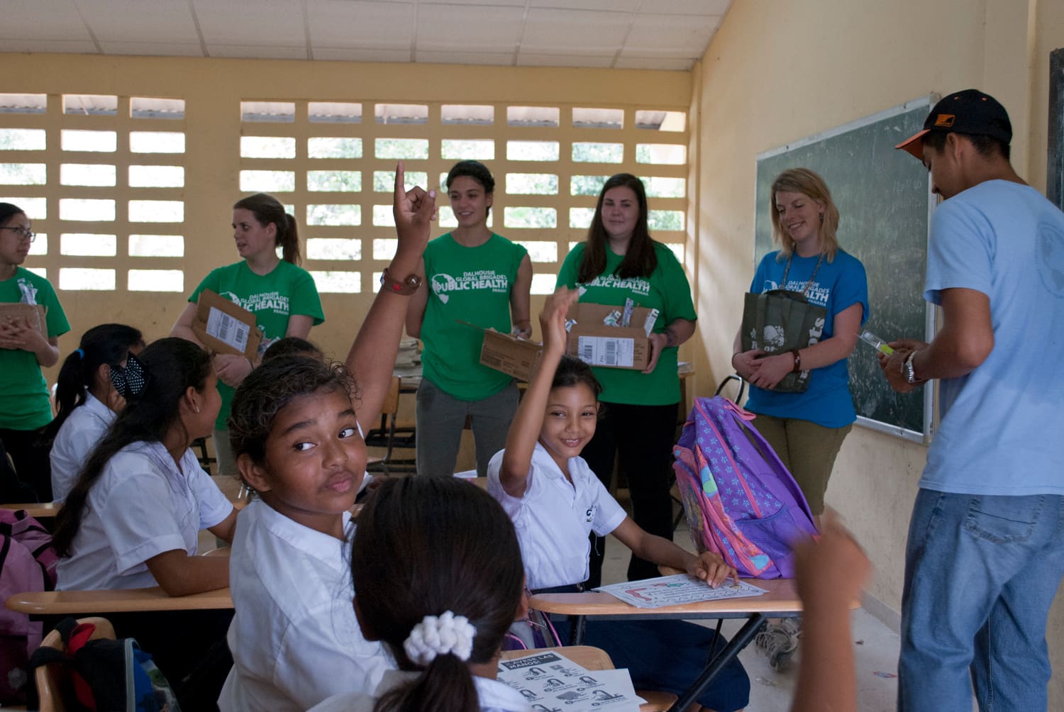 Public Health Brigades community education activity